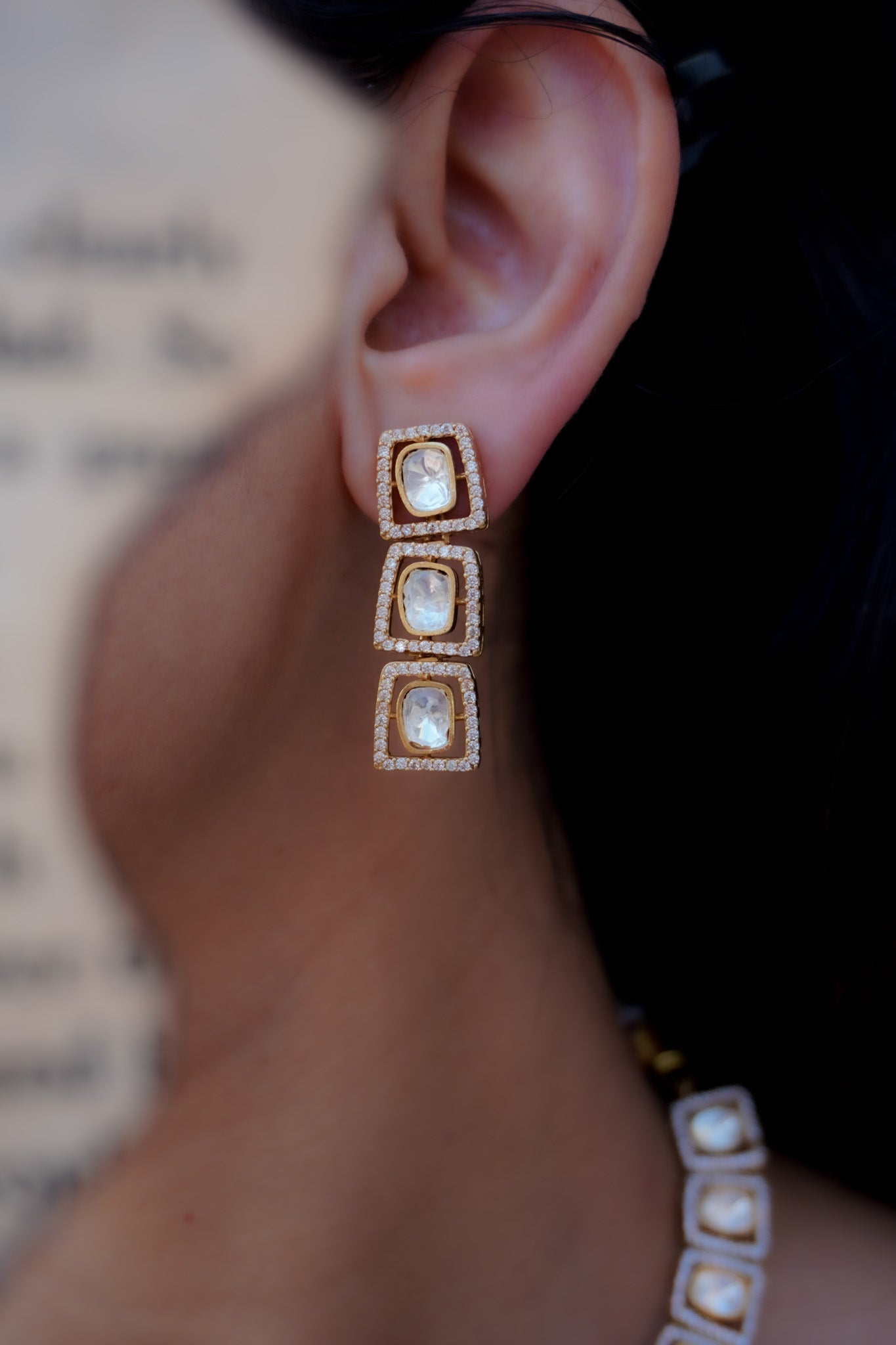 Dia Victorian Polki Neclace