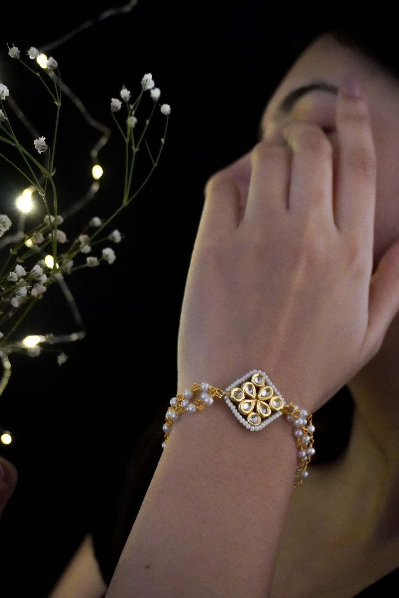 Divine Kundan Bracelet