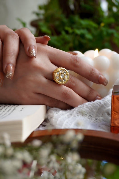 Saanvi Kundan Ring