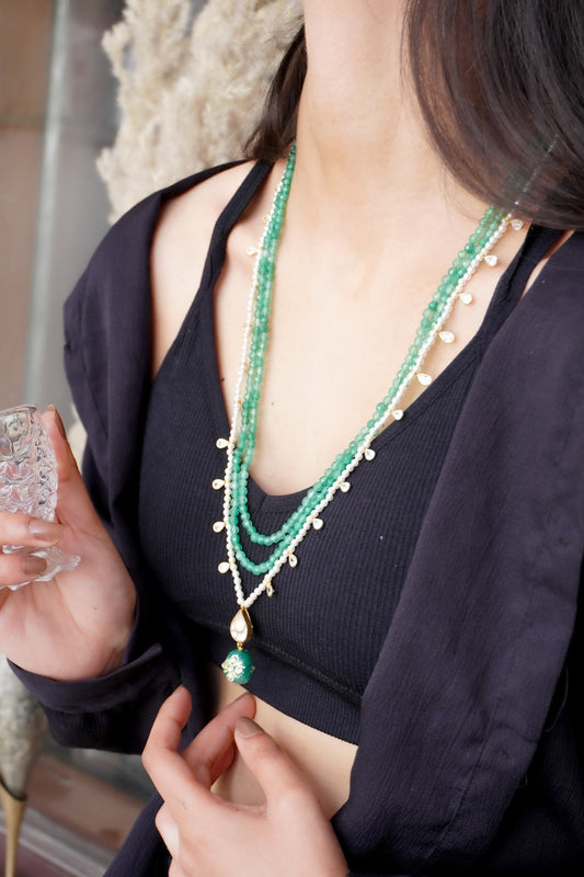 Srishti Kundan and Stones Necklace