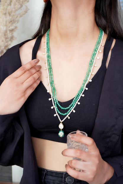 Srishti Kundan and Stones Necklace