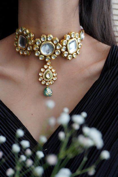 Sumati Kundan Choker Necklace