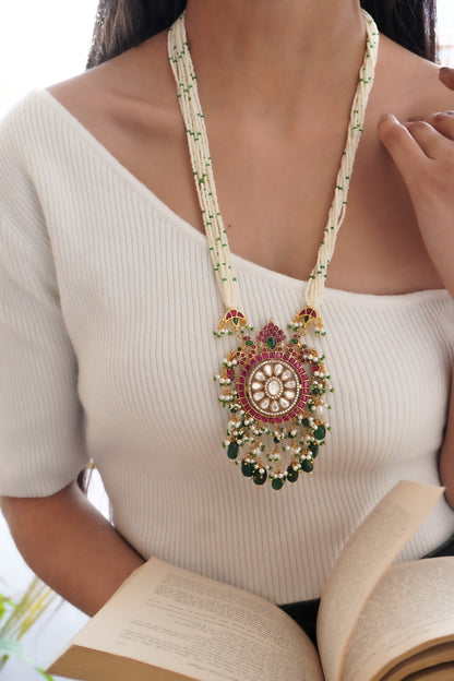 Vaidehi Moissanite Polki Necklace