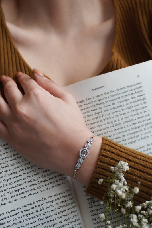 Vamika Silver Bracelet