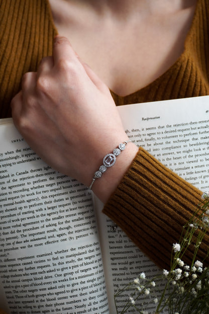 Vamika Silver Bracelet