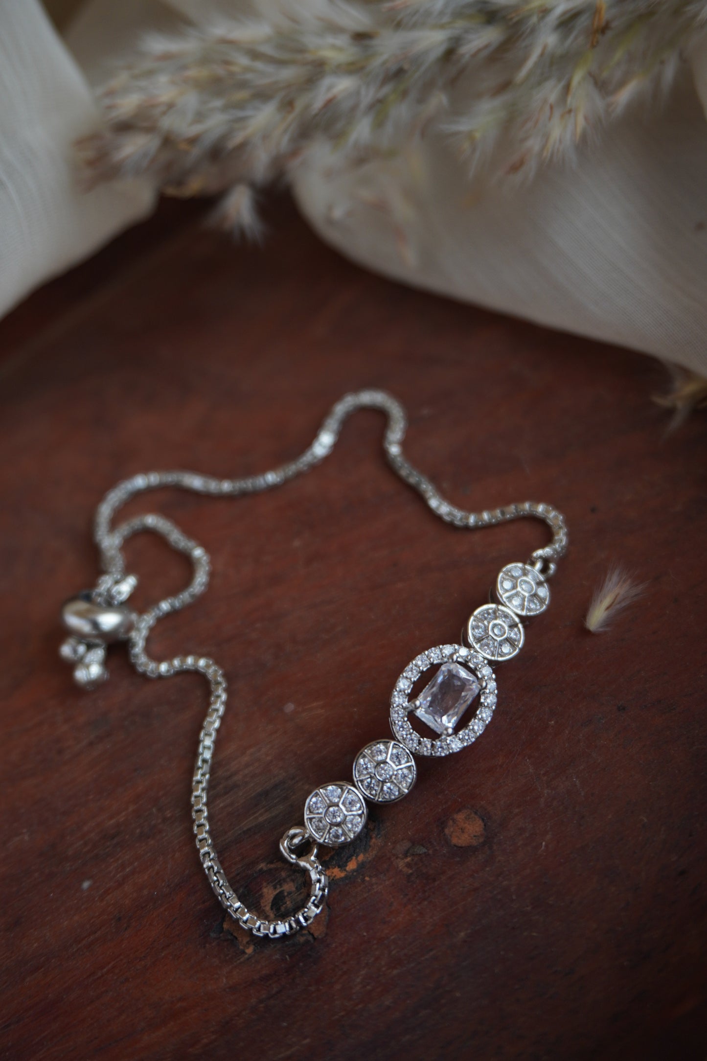 Vamika Silver Bracelet