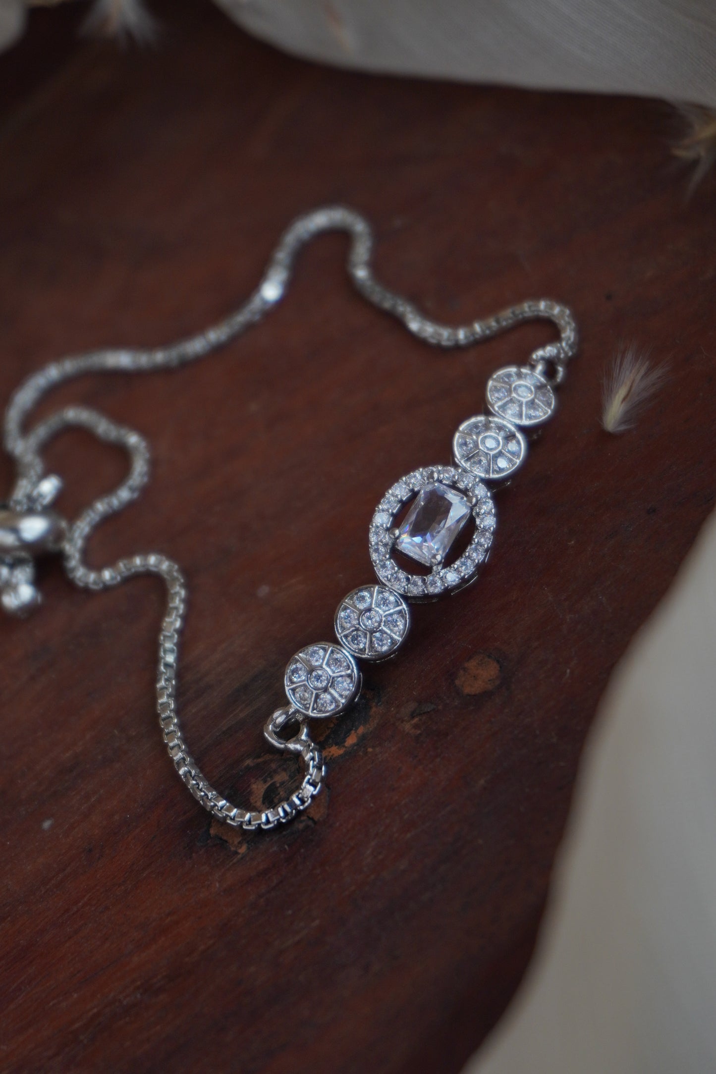 Vamika Silver Bracelet